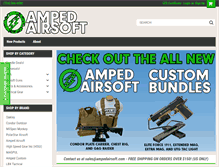 Tablet Screenshot of ampedairsoft.com